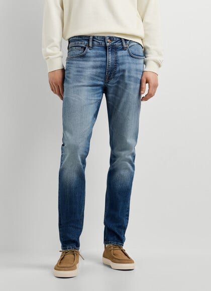TAPER FIT MID-RISE JEANS - STANLEY