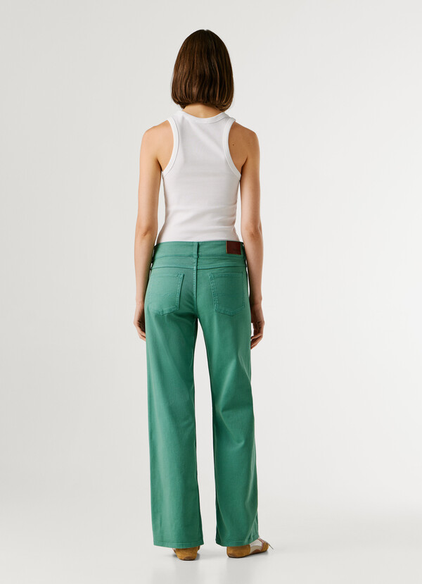 5-POCKET TWILL TROUSERS