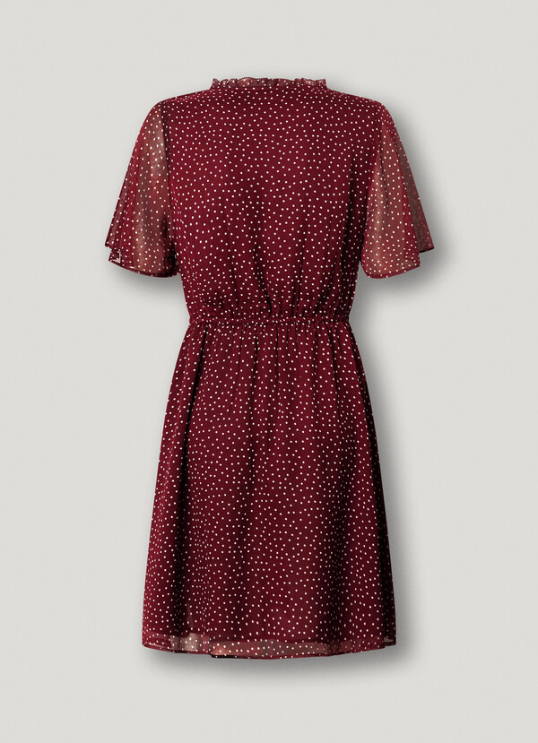 POLKA DOT MINI DRESS