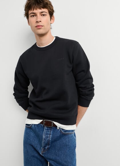 REGULAR FIT CREW NECK SWEATSHIRT