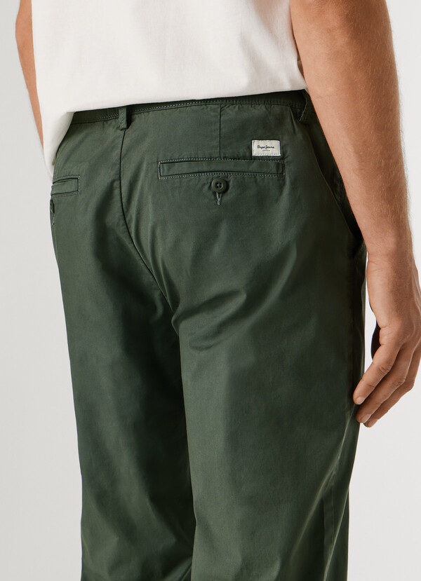 SLIM FIT CHINO TROUSERS