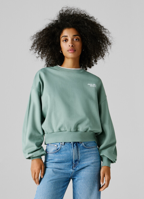 REGULAR FIT CREW NECK SWEATSHIRT