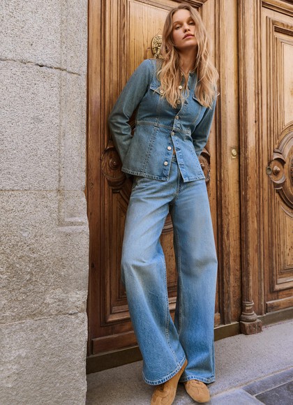 LOW-RISE LOOSE FIT JEANS - NICKY