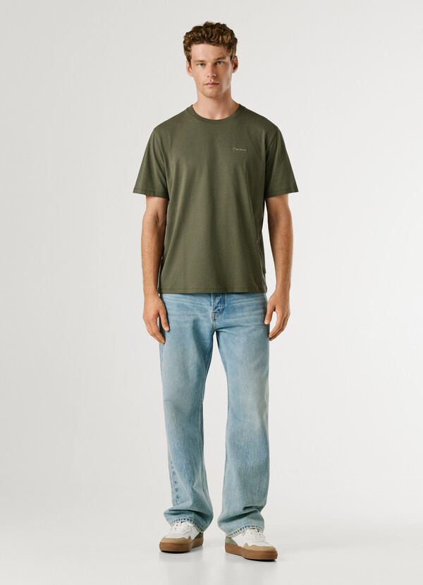 REGULAR FIT LOGO PRINT T-SHIRT