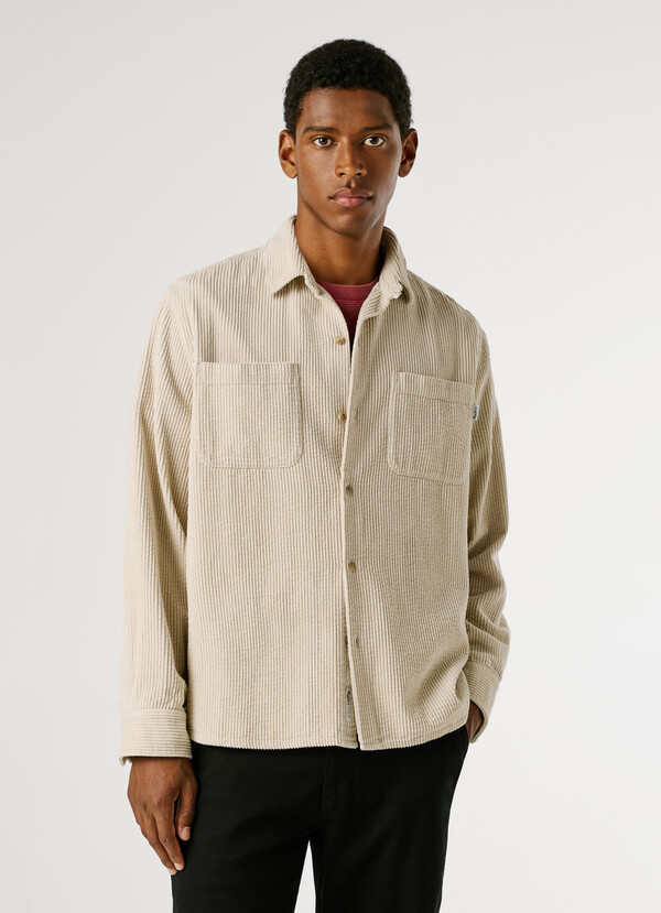 RELAXED FIT CORDUROY SHIRT