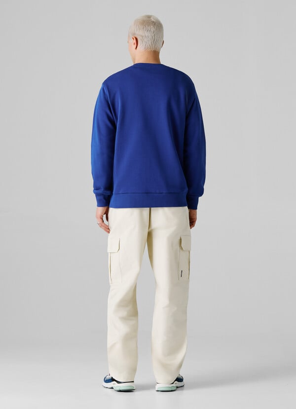 REGULAR FIT CREW NECK SWEATSHIRT