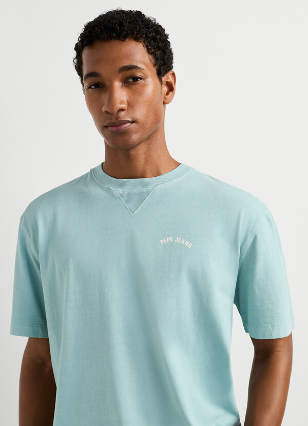 CASUAL FIT LOGO PRINT T-SHIRT