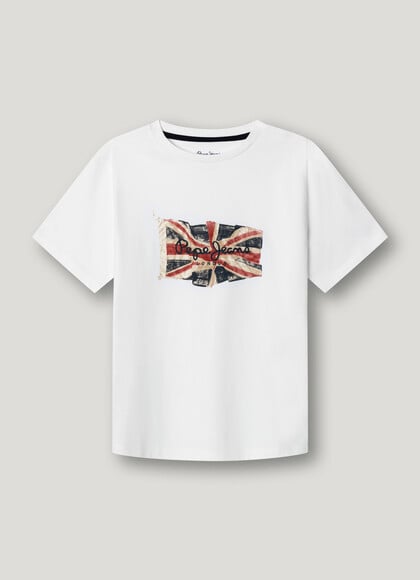 REGULAR FIT UNION JACK T-SHIRT