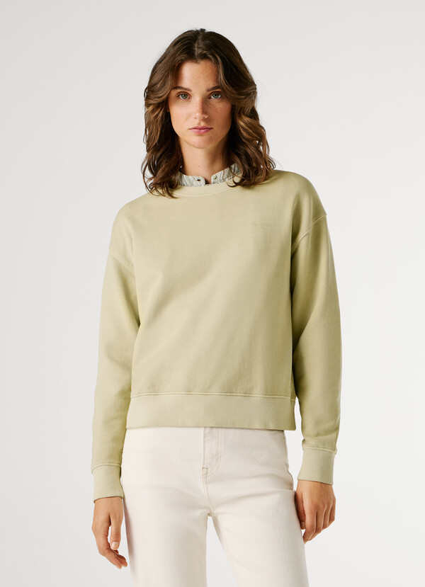 CREW NECK LOGO SWEATSHIRT