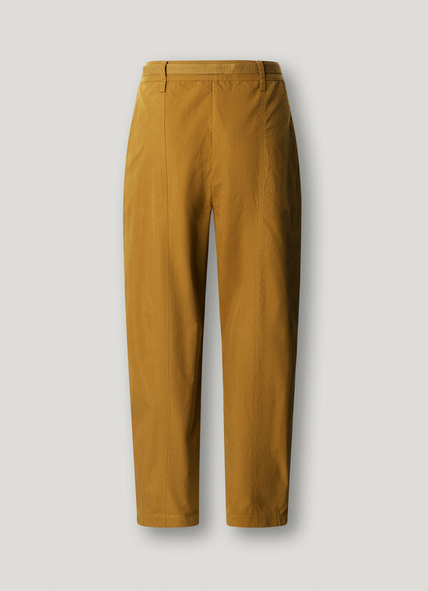 STRAIGHT TROUSERS WITH BELT