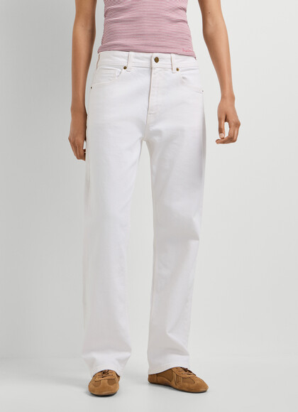MID-RISE STRAIGHT FIT JEANS - ARROW
