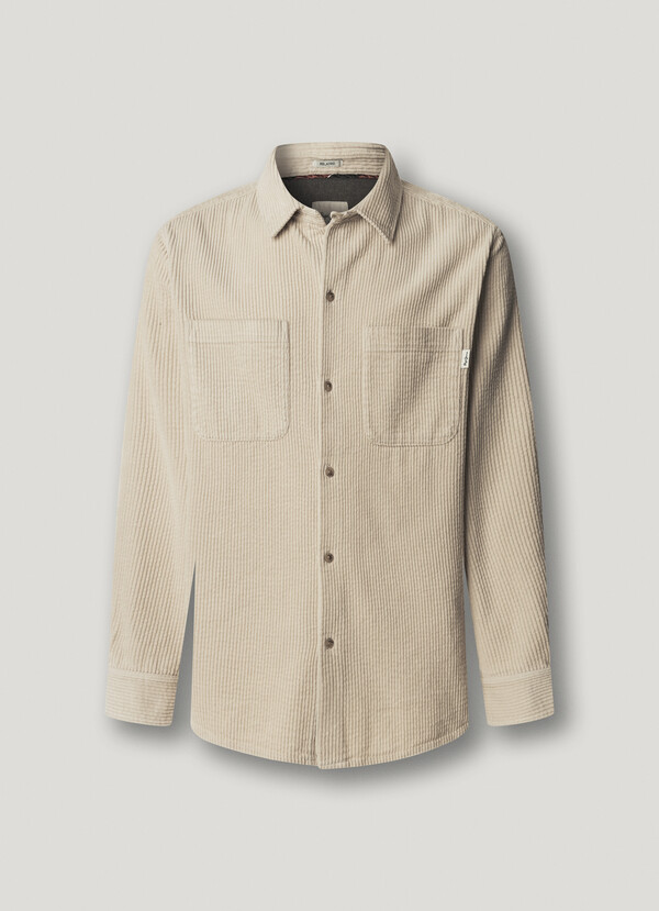 RELAXED FIT CORDUROY SHIRT