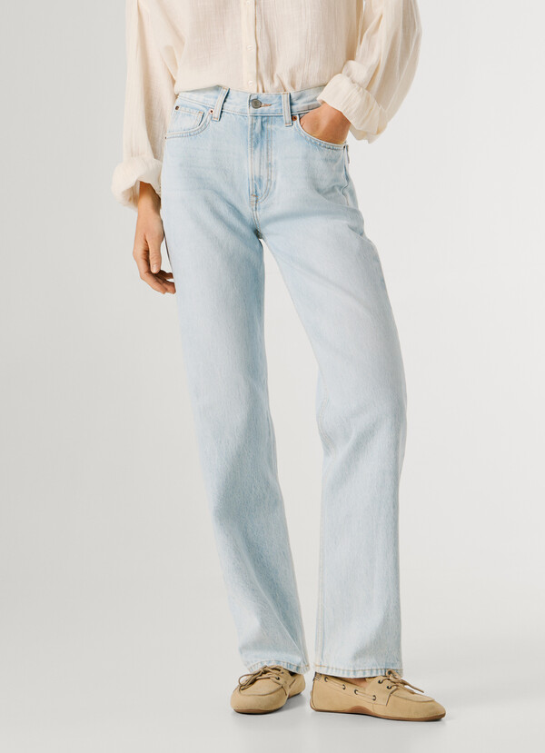 HIGH-RISE STRAIGHT FIT JEANS - ROBYN