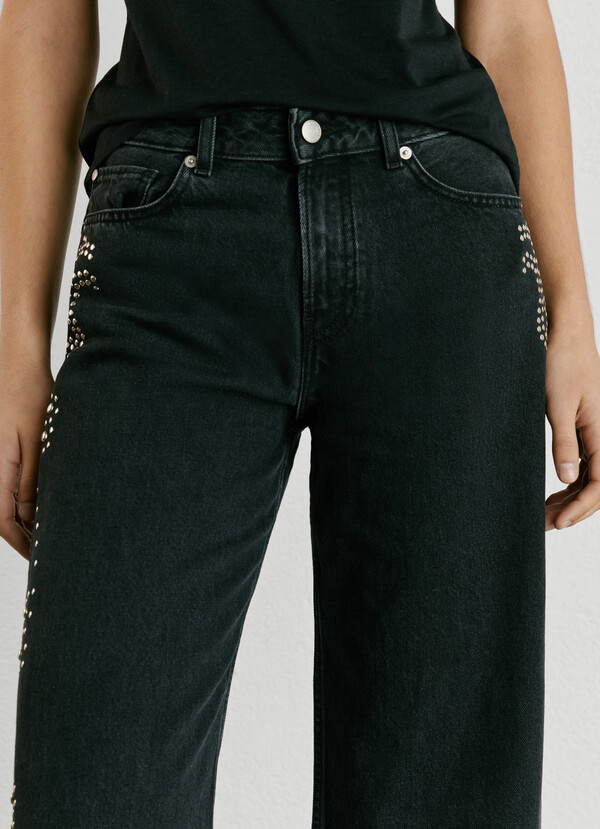 MID-RISE WIDE FIT JEANS - LINA