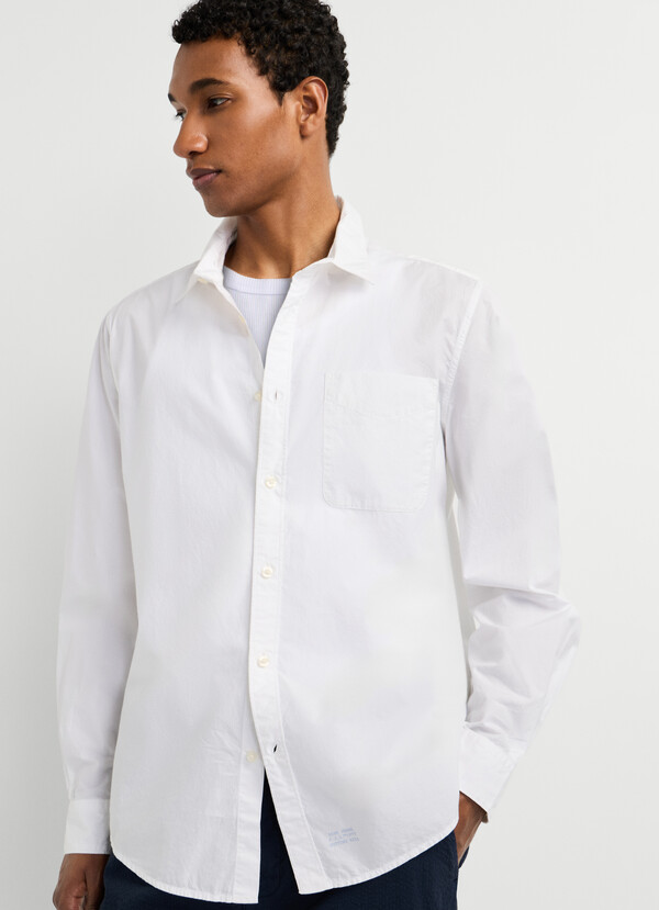 REGULAR FIT POPLIN SHIRT
