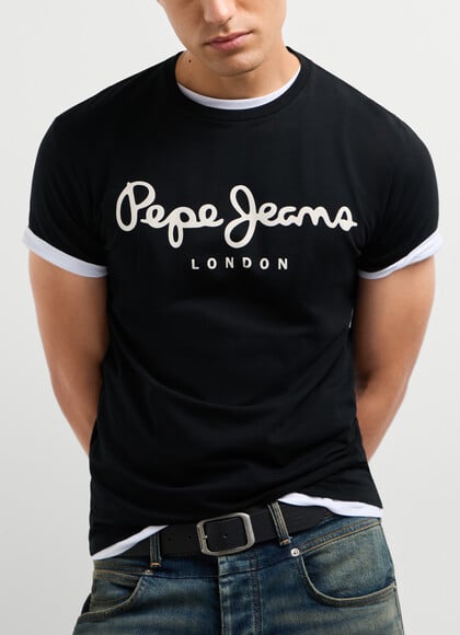 SLIM FIT LOGO PRINT T-SHIRT