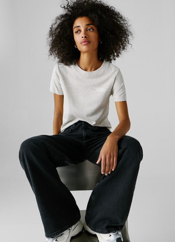 REGULAR FIT LOGO PRINT T-SHIRT