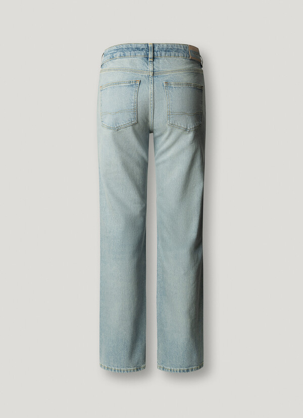 MID-RISE STRAIGHT FIT JEANS - ARROW