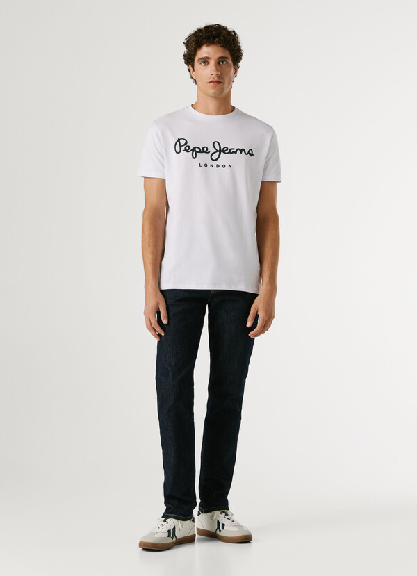 SLIM FIT LOGO PRINT T-SHIRT