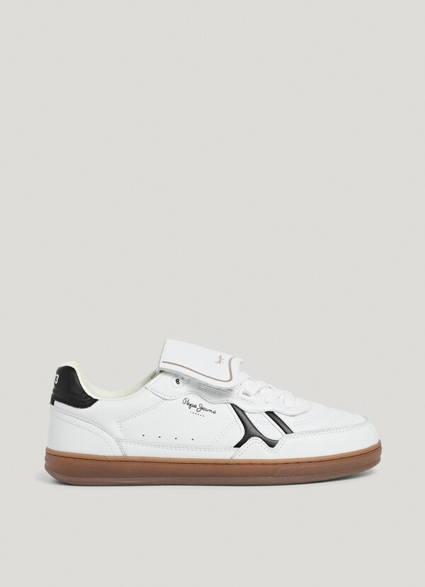SNEAKERS IN PELLE SUOLA CUPSOLE - BALL