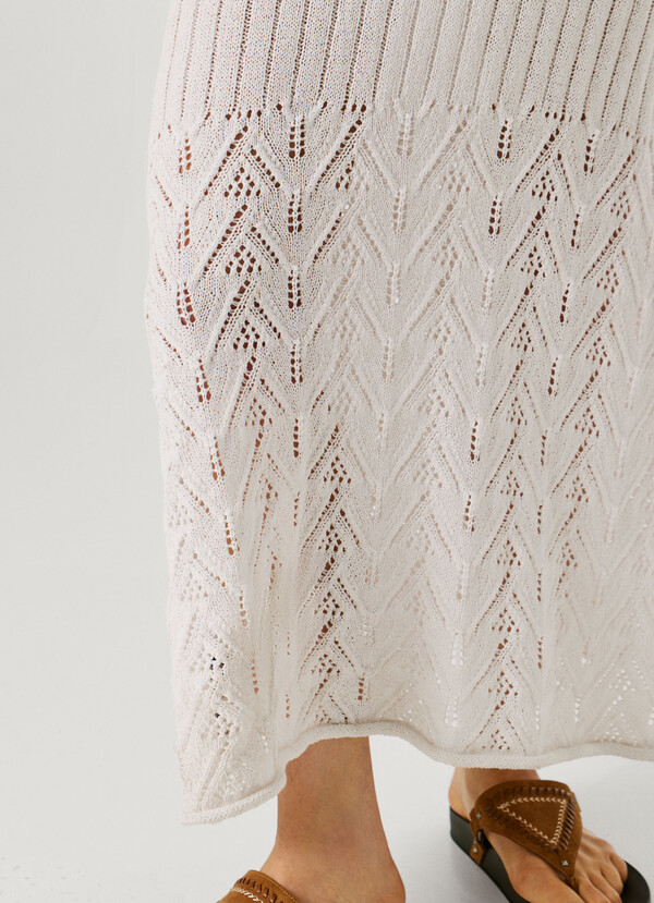 OPENWORK DETAIL MAXI DRESS