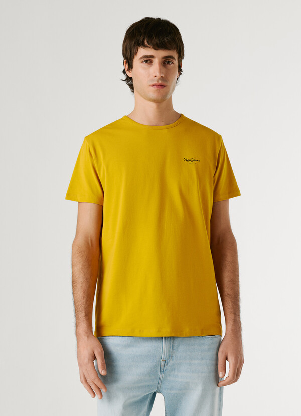 SLIM FIT LOGO PRINT T-SHIRT