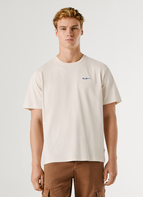 REGULAR FIT LOGO PRINT T-SHIRT