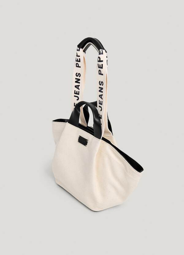 SHOPPER BAG WITH EMBOSSED LOGO