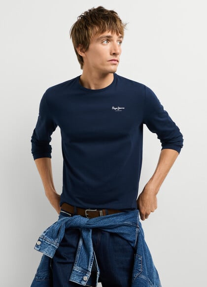 SLIM FIT LOGO PRINT T-SHIRT