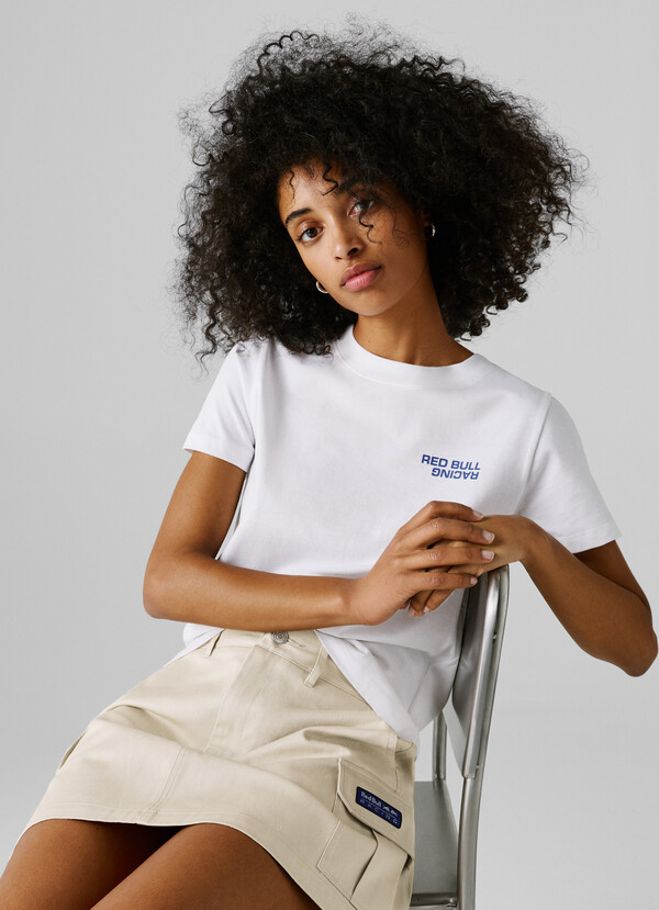 REGULAR FIT LOGO PRINT T-SHIRT