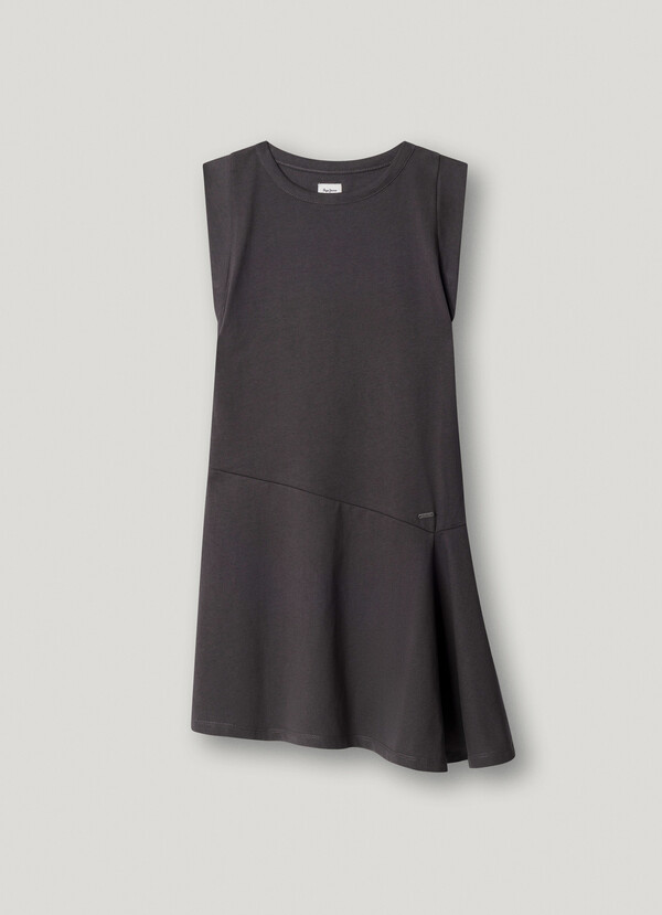 CREW NECK MINI DRESS