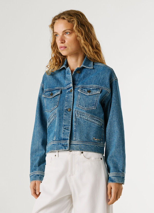 RELAXED FIT DENIM JACKET