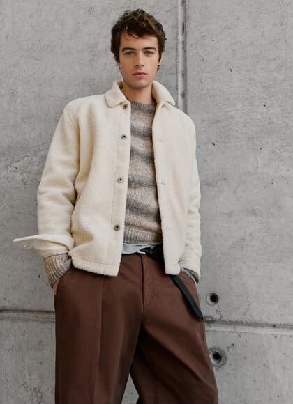 FLEECE OVERSHIRT