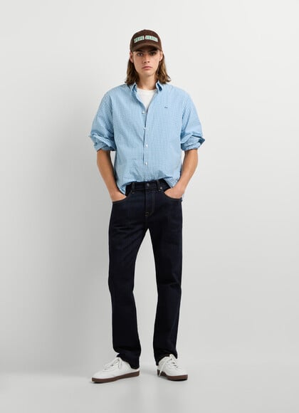 CASH - STRAIGHT FIT MID-RISE JEANS