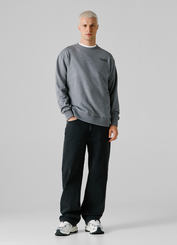 REGULAR FIT CREW NECK SWEATSHIRT