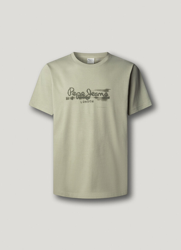 REGULAR FIT LOGO PRINT T-SHIRT