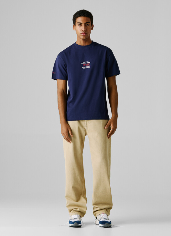 RELAXED FIT BACK PRINT T-SHIRT