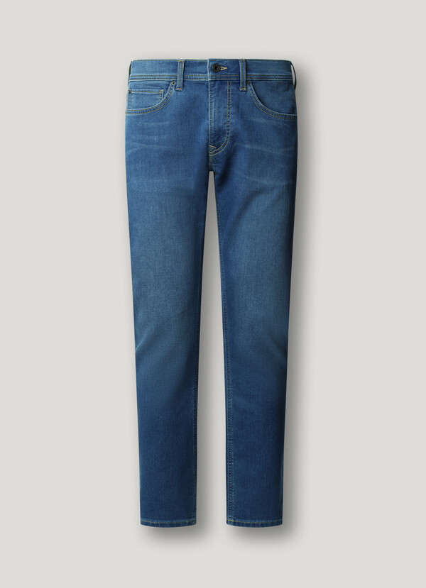 TRACK - SLIM FIT MID-RISE JEANS