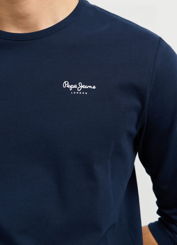 SLIM FIT LOGO PRINT T-SHIRT