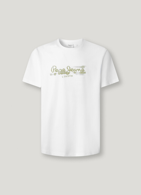 REGULAR FIT LOGO PRINT T-SHIRT