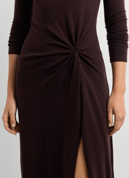 MAXI DRESS WITH KNOTTED DETAIL