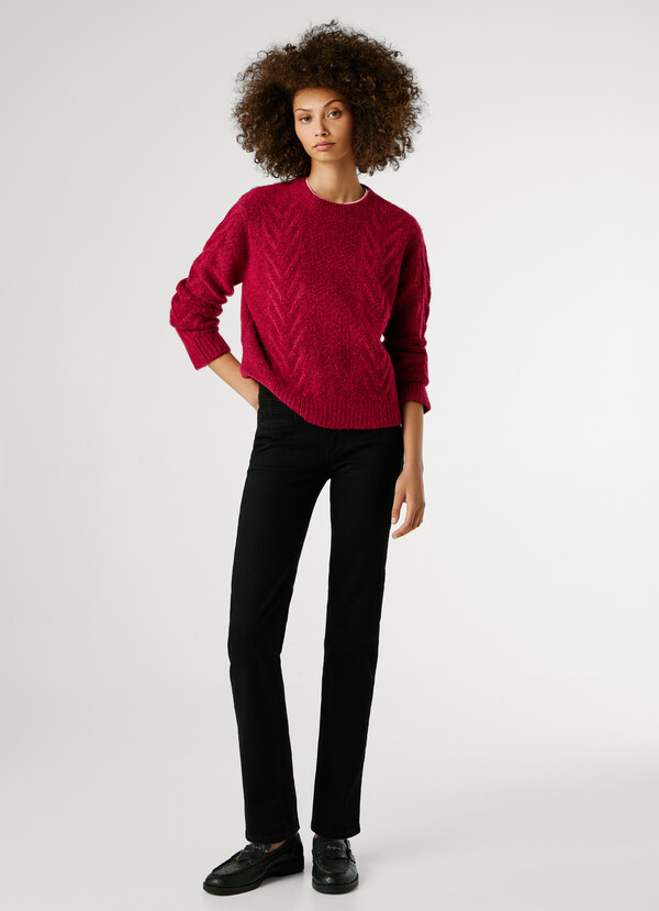 BERYL- MID-RISE STRAIGHT FIT JEANS