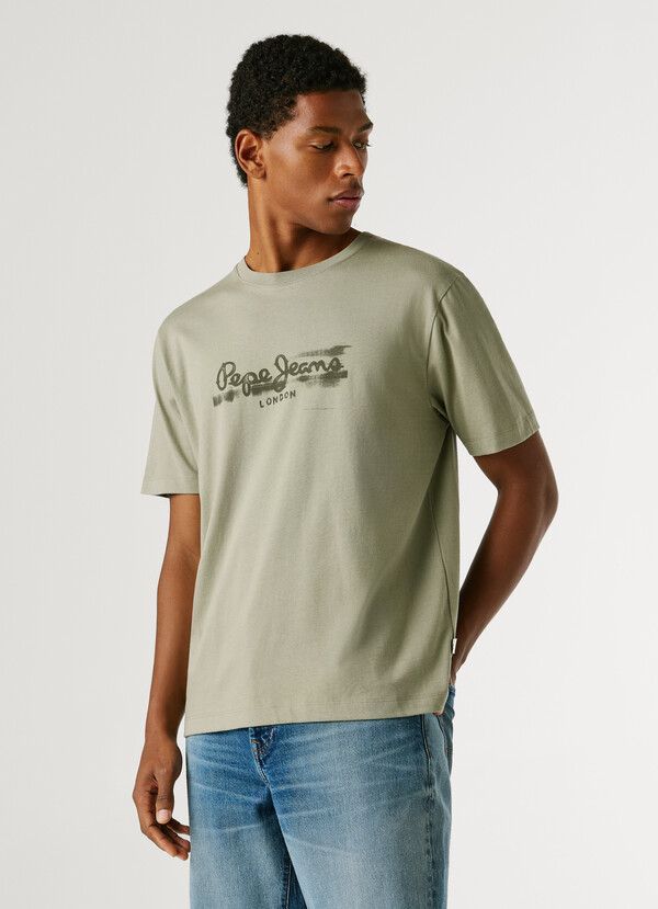 REGULAR FIT LOGO PRINT T-SHIRT