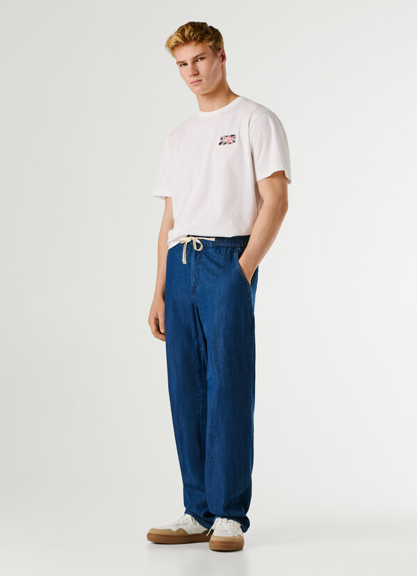 LOOSE FIT MID-RISE JEANS - HELIX