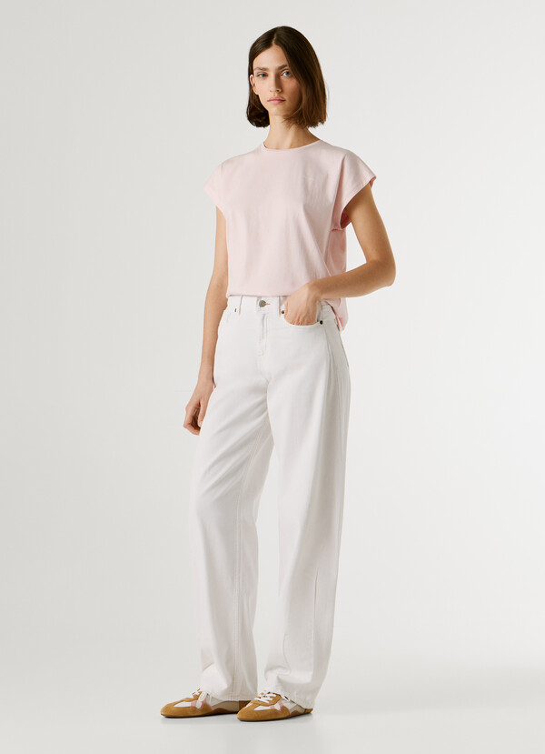 MID - RISE LOOSE FIT JEANS