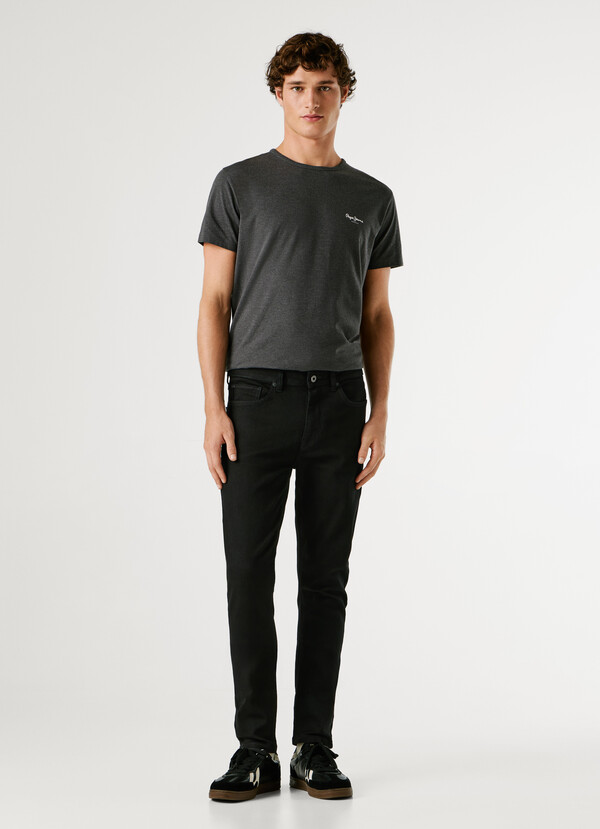 SKINNY FIT MID-RISE JEANS - FINSBURY