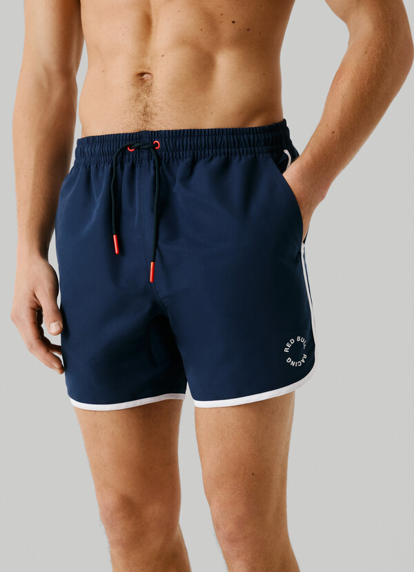 TRIM BERMUDA SWIM SHORTS