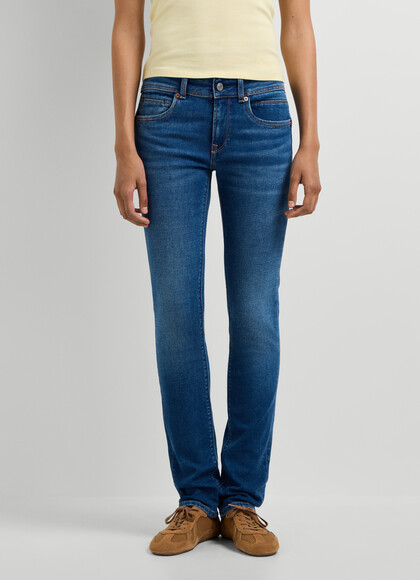LOW-RISE SLIM FIT JEANS - BROOKE
