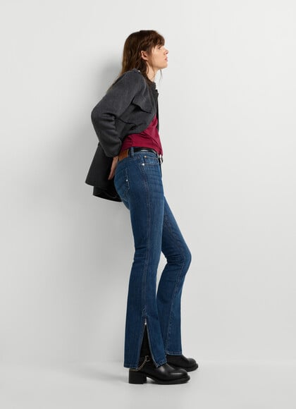 PIPER - MID-RISE BOOTCUT FIT JEANS