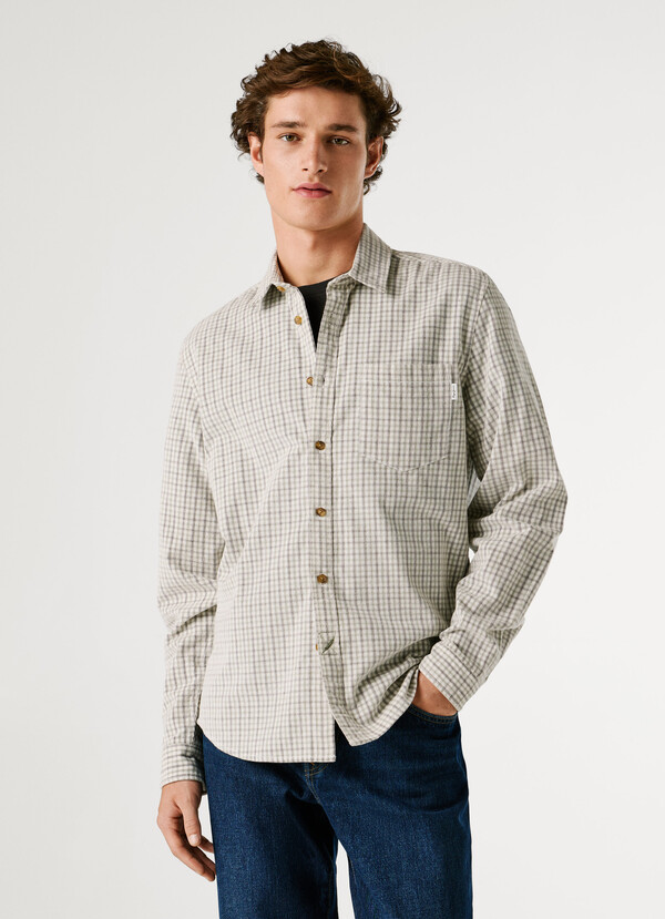 REGULAR FIT CORDUROY SHIRT